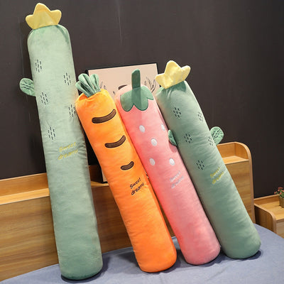 Cartoon Fruit Long Sleep Support Pillow