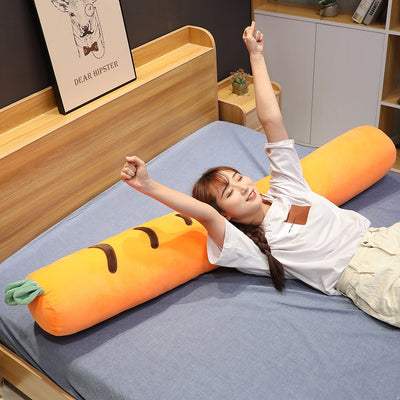 Cartoon Fruit Long Sleep Support Pillow