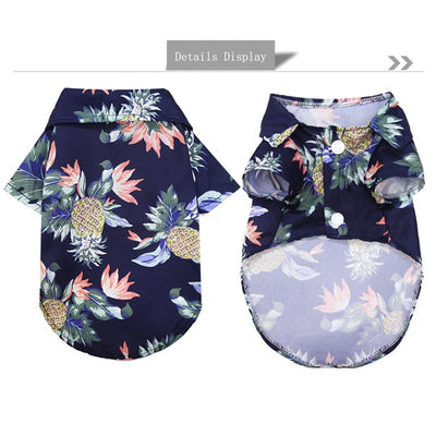 Hawaiian Style Dog Clothes