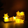 4Pcs/Set Pokemon Pikachu Night Light Cute Anime LED Light Kawaii Bedroom Bedside Lamp Room Decoration Children Toy Gift