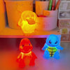 4Pcs/Set Pokemon Pikachu Night Light Cute Anime LED Light Kawaii Bedroom Bedside Lamp Room Decoration Children Toy Gift