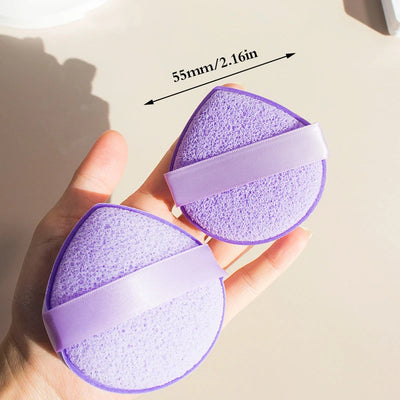 Mini Face Wash Natural Exfoliating Face Wash Cleansing Puff Flutter Sponge Deep Remover To Black Headband Cosmetic Sponges Tool