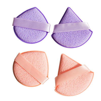 Mini Face Wash Natural Exfoliating Face Wash Cleansing Puff Flutter Sponge Deep Remover To Black Headband Cosmetic Sponges Tool