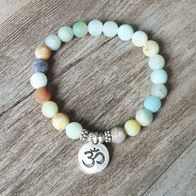 Stone Strand Bracelet Yoga Chakra Mala Bracelet