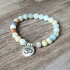 Stone Strand Bracelet Yoga Chakra Mala Bracelet