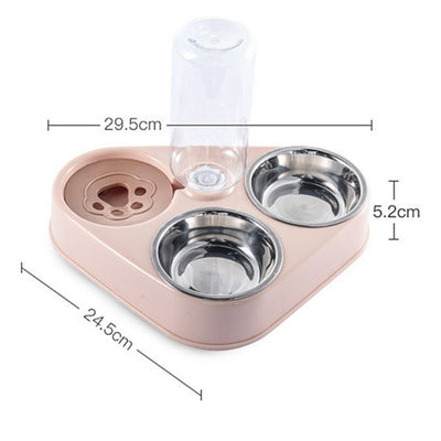 Pet Bowl 500ML Bottle Automatic Drinking