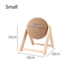 Cat Scratching Ball Wood Stand Pet Furniture